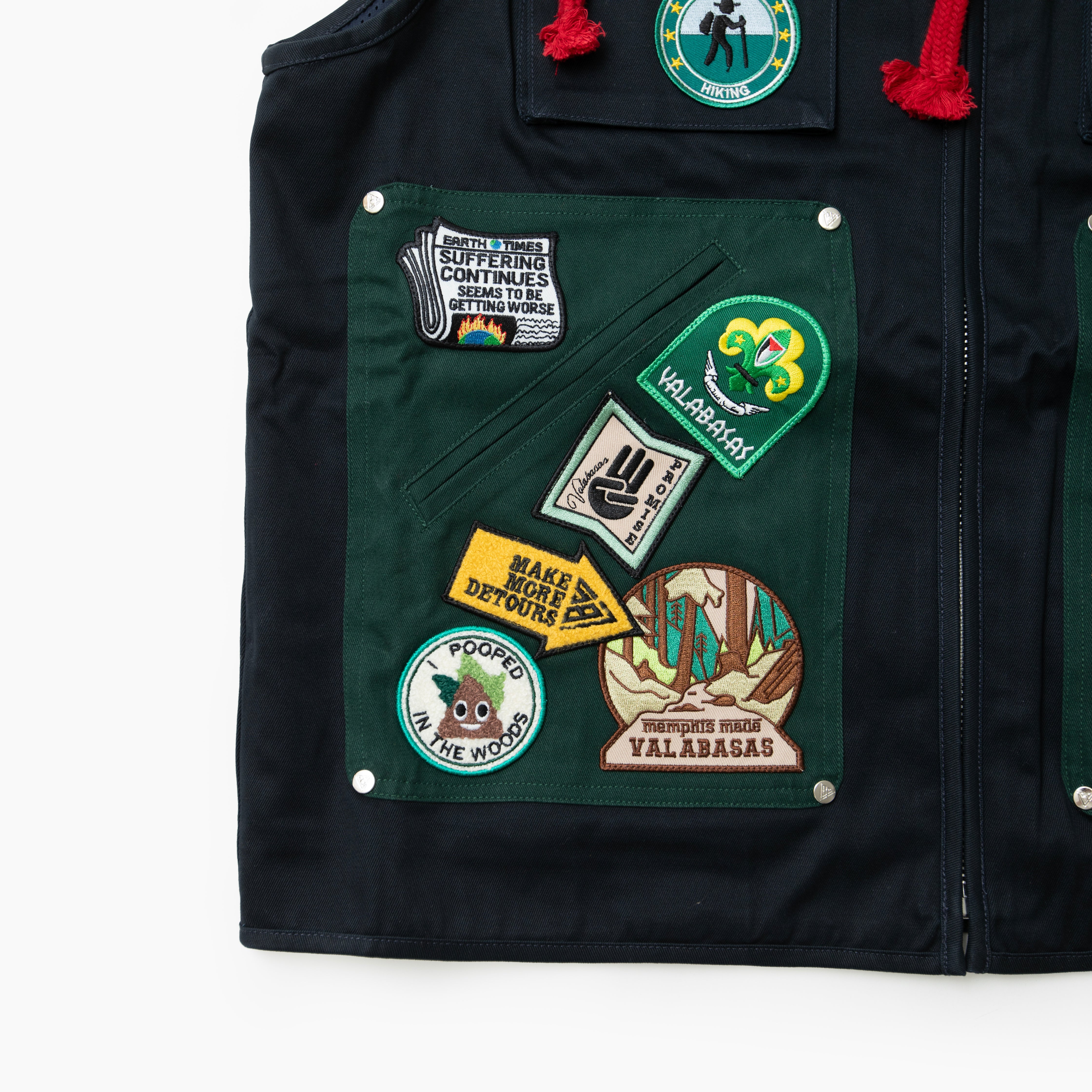 ベスト ワッペン | VALABASAS Summit Vest VLBS-VST1-1002 – Surkucafe