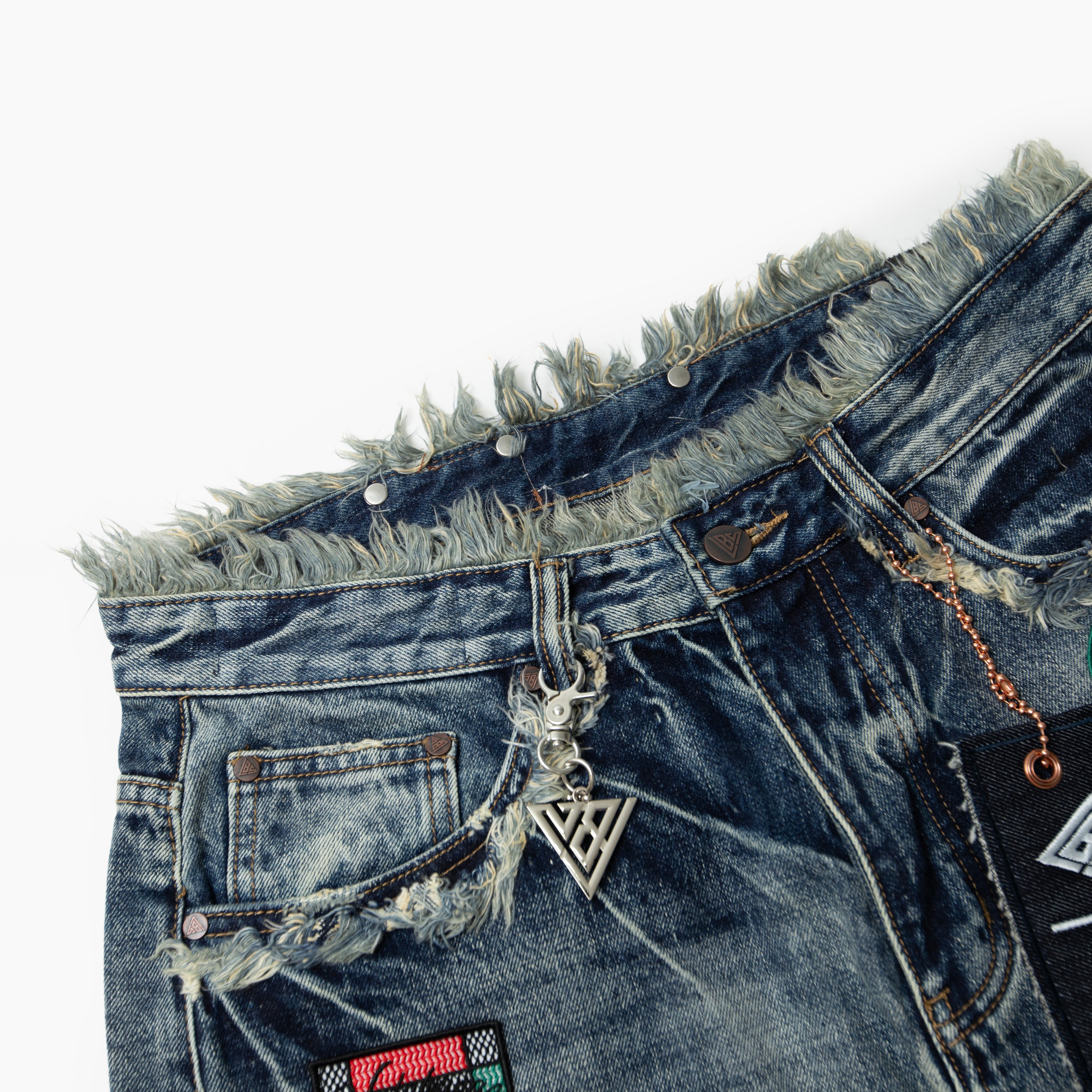 VALABASAS Terra Denim Shorts VLBS-VSH2-1033