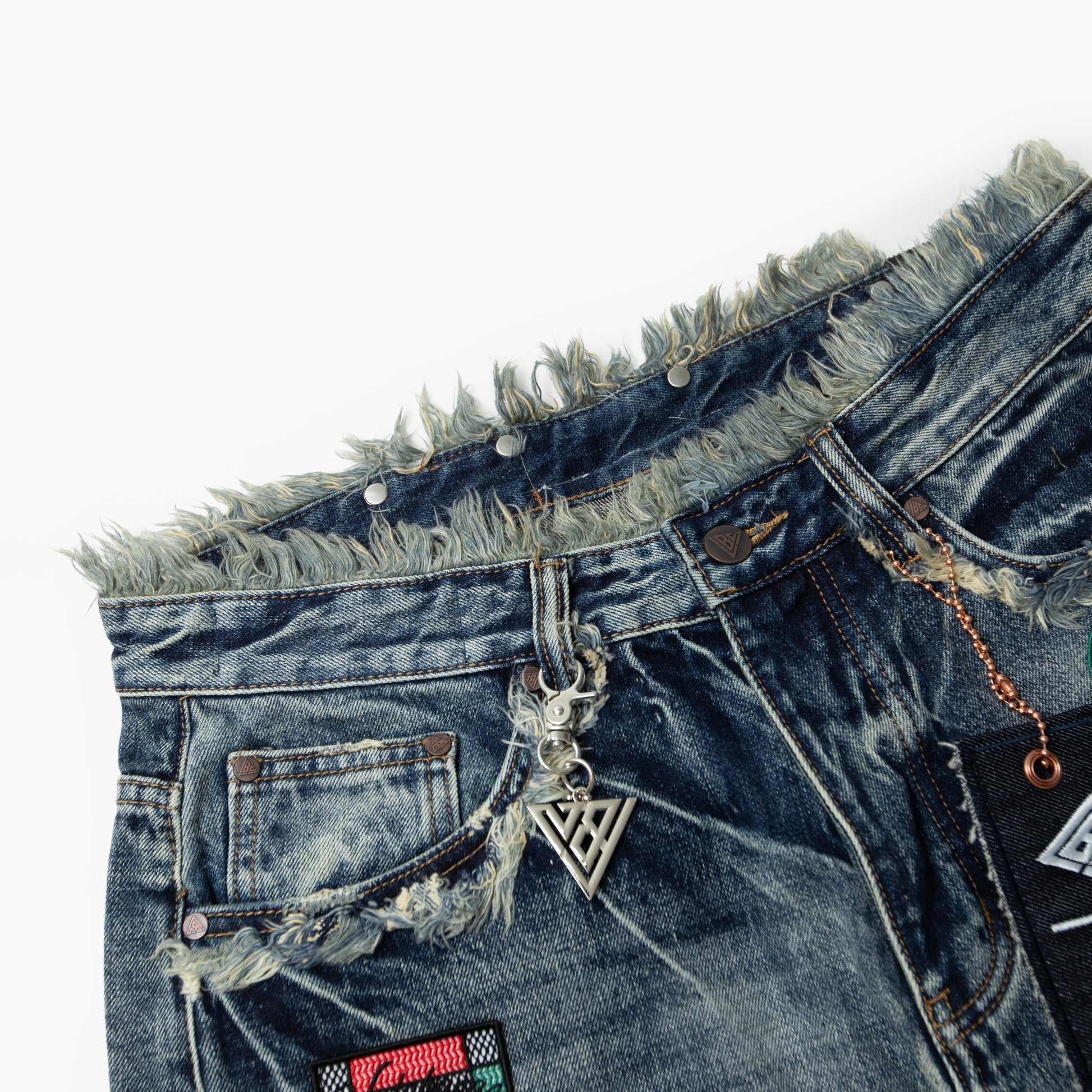 VALABASAS Terra Denim Shorts VLBS-VSH2-1033