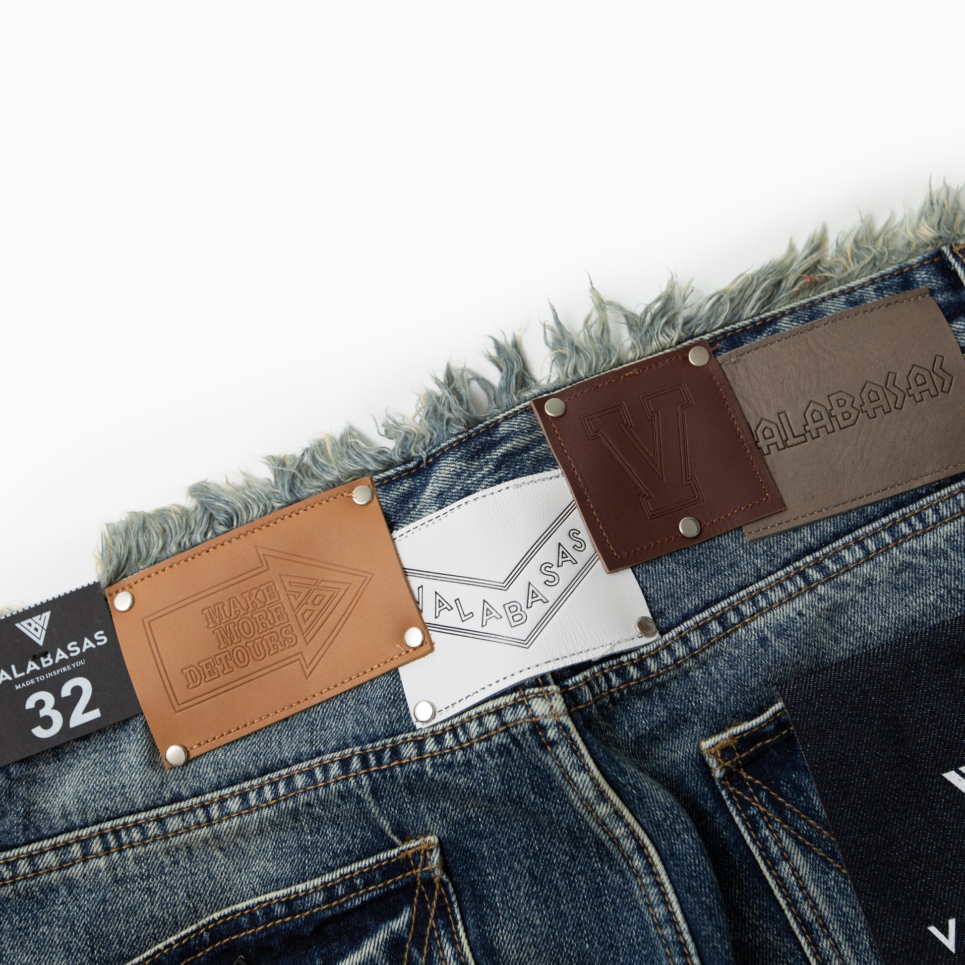 VALABASAS Terra Denim Shorts VLBS-VSH2-1033