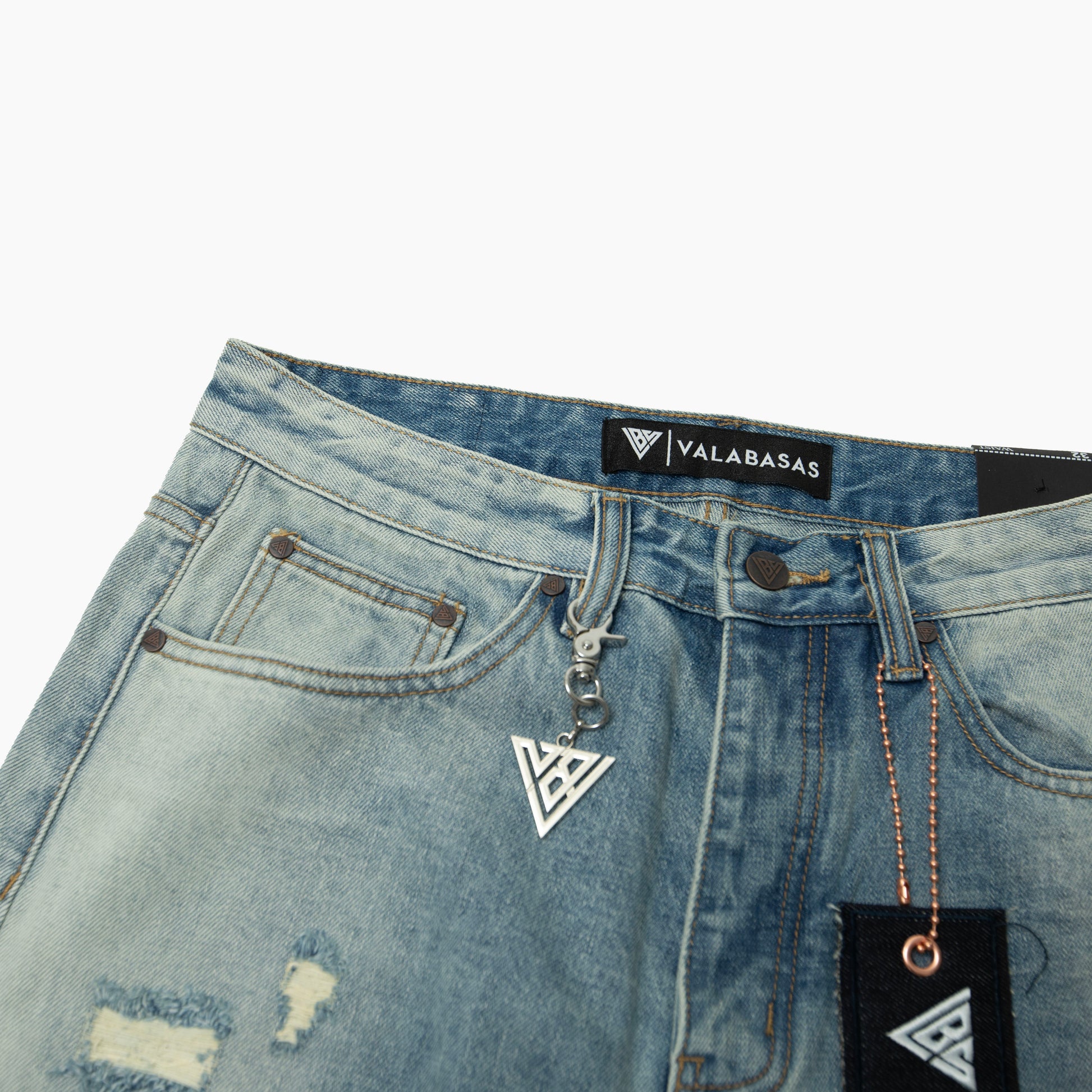 VALABASAS FUSE DENIM SHORTS
