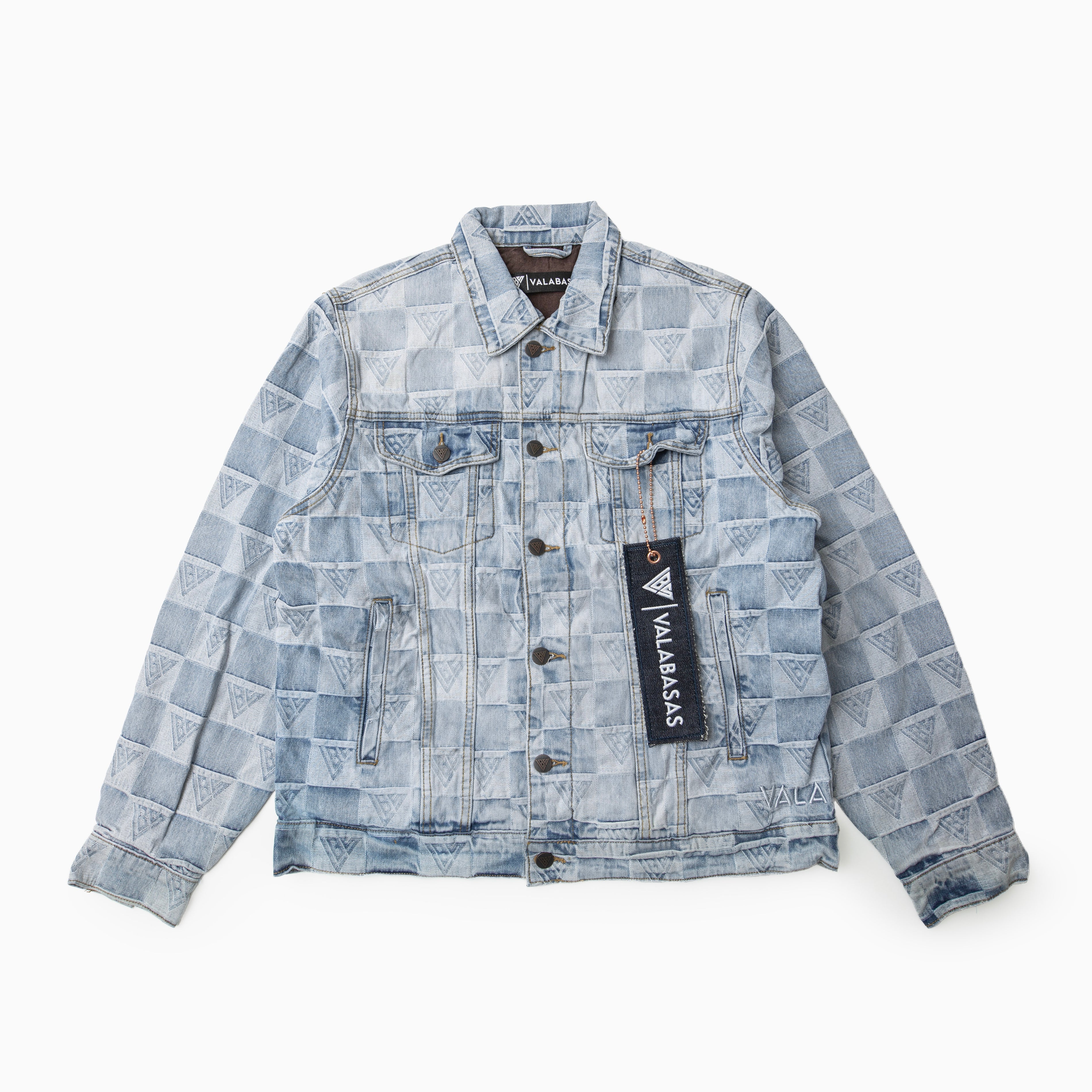 VALABASAS OFFICIAL LIGHT WASH JACKET