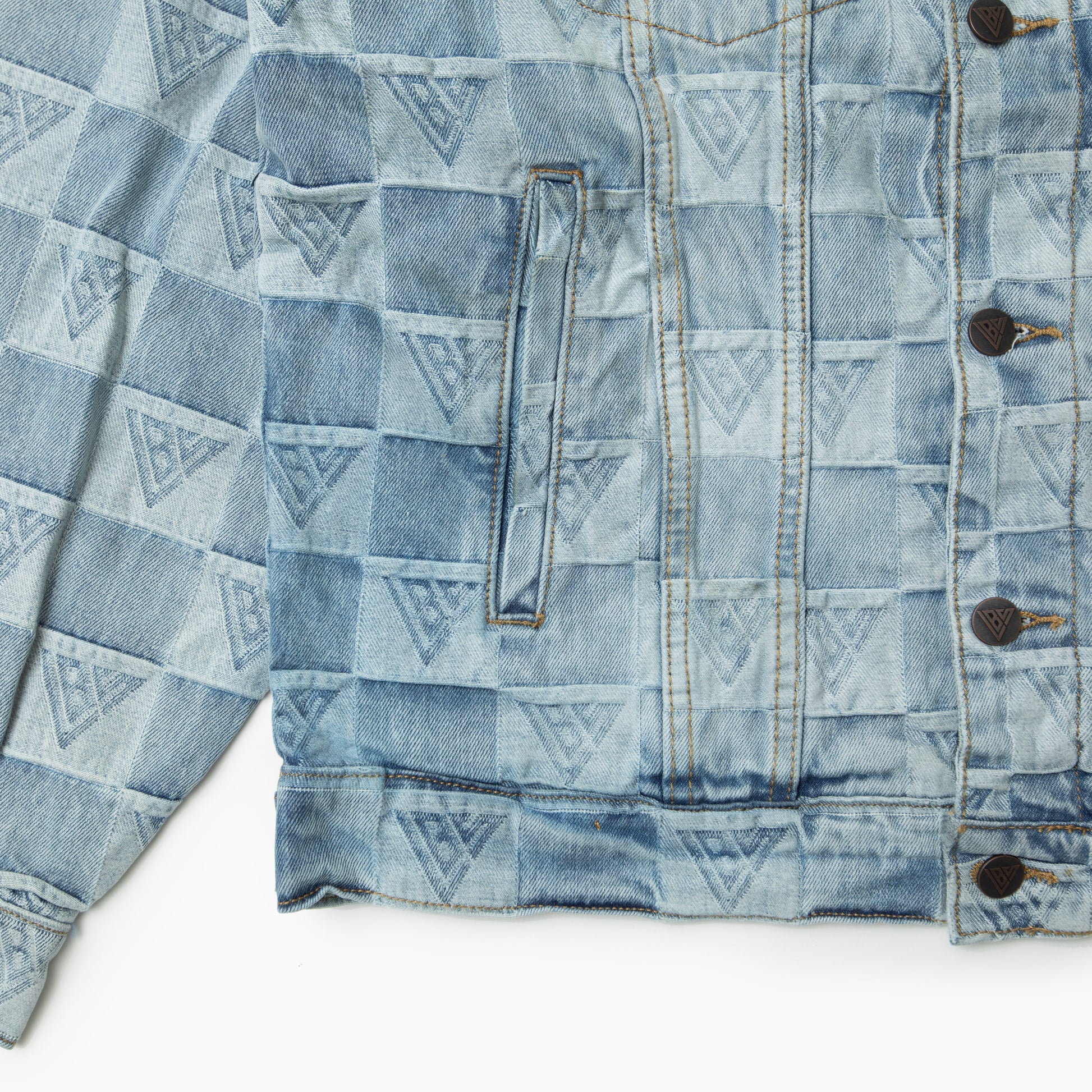 VALABASAS OFFICIAL LIGHT WASH JACKET