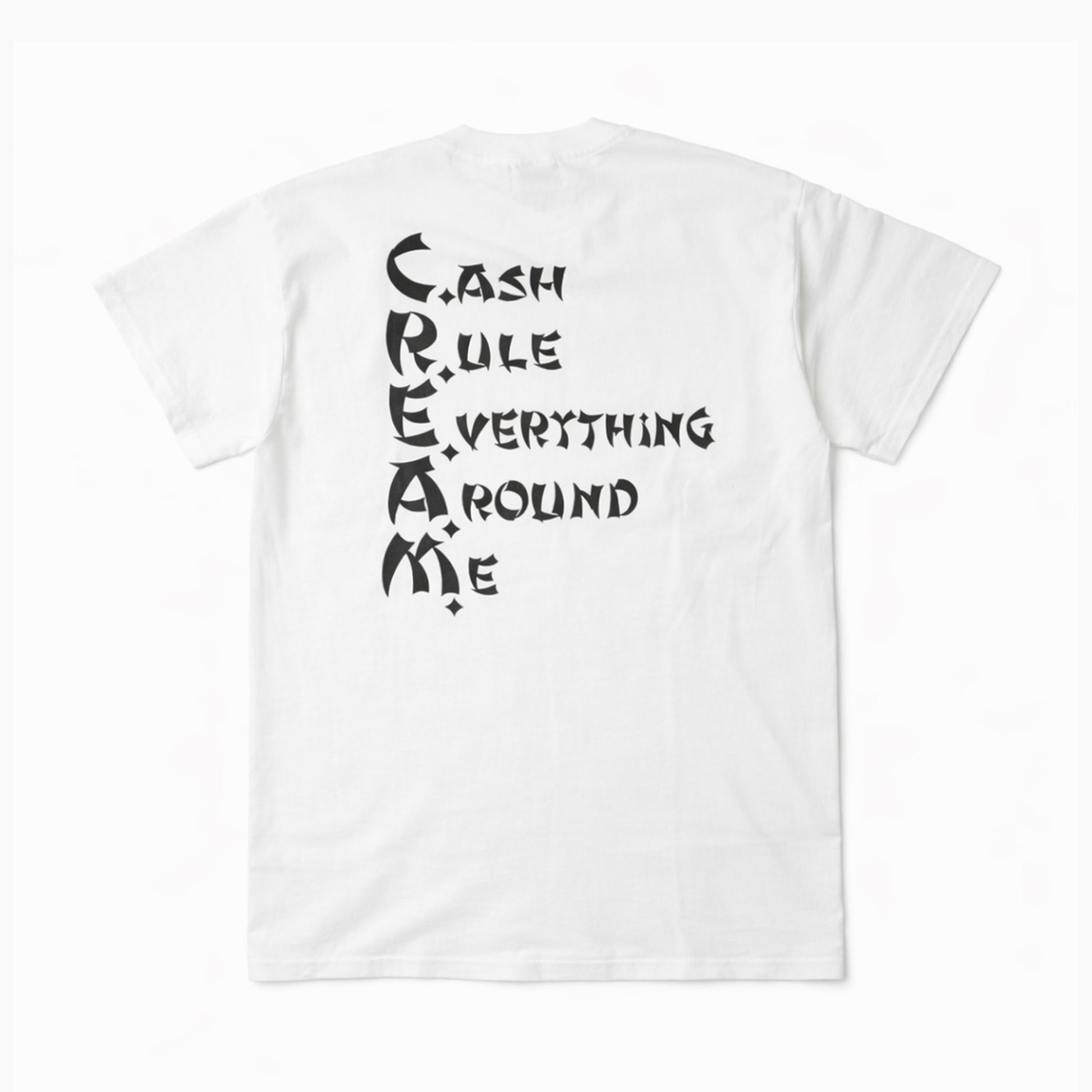 WU-WORLD C.R.E.A.M. TEE WWAW-2508